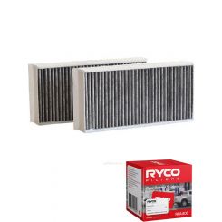 Ryco Cabin Air Filter N99 MicroShield RCA326C + Service Stickers