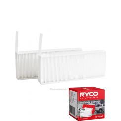 Ryco Cabin Air Filter N99 MicroShield RCA334P + Service Stickers