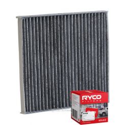 Ryco Cabin Air Filter N99 MicroShield RCA344C + Service Stickers