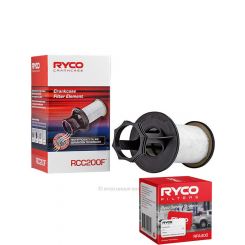 Ryco Crankcase Filter Element RCC200F + Service Stickers