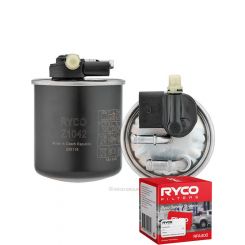 Ryco Fuel Filter Z1042 + Service Stickers