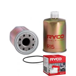 Ryco Fuel Filter R15 + Service Stickers