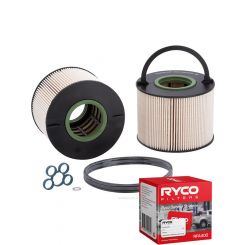 Ryco Fuel Filter R2704P + Service Stickers