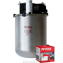 Ryco Fuel Filter Z1032 + Service Stickers