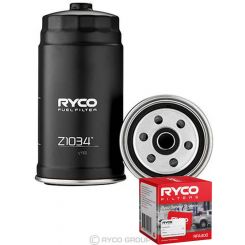 Ryco Fuel Filter Z1034 + Service Stickers