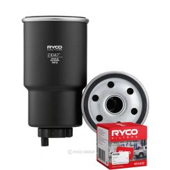 Ryco Fuel Filter Z1047 + Service Stickers