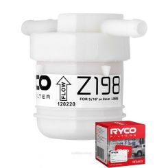 Ryco Fuel Filter Z198 + Service Stickers