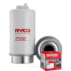 Ryco Fuel Filter Z592 + Service Stickers