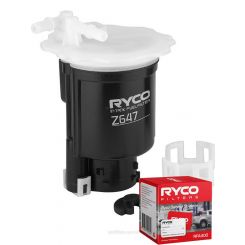Ryco Fuel Filter Z647 + Service Stickers