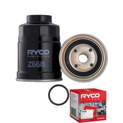 Ryco Fuel Filter Z668 + Service Stickers