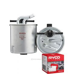 Ryco Fuel Filter Z711 + Service Stickers