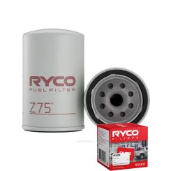 Ryco Fuel Filter Z75 + Service Stickers