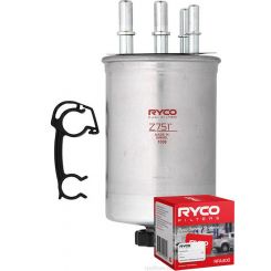 Ryco Fuel Filter Z751 + Service Stickers