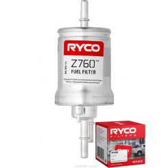 Ryco Fuel Filter Z760 + Service Stickers