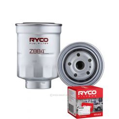 Ryco Fuel Filter Z884 + Service Stickers