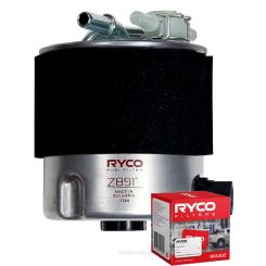 Ryco Fuel Filter Z891 + Service Stickers
