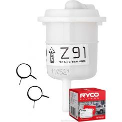 Ryco Fuel Filter Z91 + Service Stickers