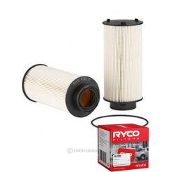 Ryco Fuel Filter Heavy Duty R2811P + Service Stickers