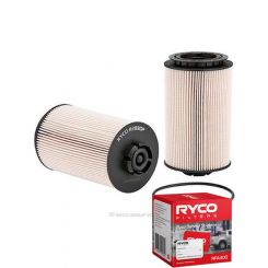 Ryco Fuel Filter Heavy Duty R2830P + Service Stickers