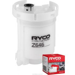 Ryco In-Tank Fuel Filter Z646 + Service Stickers