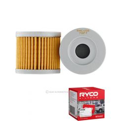 Ryco Motorcycle Oil Filter RMC108 + Service Stickers