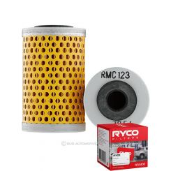 Ryco Motorcycle Oil Filter RMC123 + Service Stickers