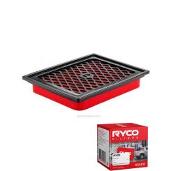 Ryco O2 Rush Performance Air Filter A1358RP + Service Stickers