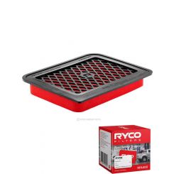 Ryco O2 Rush Performance Air Filter A1582RP + Service Stickers