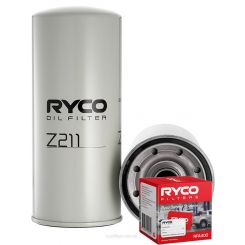 Ryco Oil Filter Z211 + Service Stickers