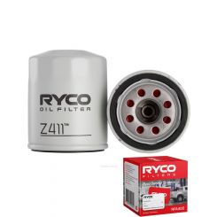 Ryco Oil Filter Z411 + Service Stickers