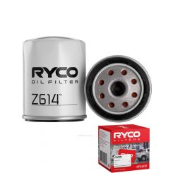 Ryco Oil Filter Z614 + Service Stickers