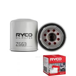 Ryco Oil Filter Z663 + Service Stickers