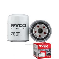 Ryco Oil Filter Z801 + Service Stickers
