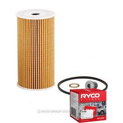 Ryco Oil Filter Cartridge R2867P + Service Stickers