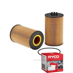 Ryco Oil Filter Heavy Duty Cartridge R2822P + Service Stickers