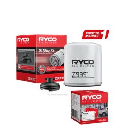 Ryco Oil Filter Kit Z999K + Service Stickers