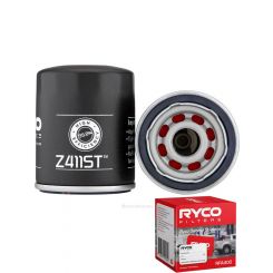 Ryco Syntec Oil Filter Z411ST + Service Stickers