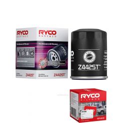 Ryco Syntec Oil Filter Z442ST + Service Stickers