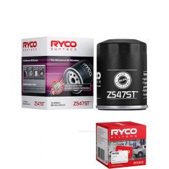 Ryco Syntec Oil Filter Z547ST + Service Stickers