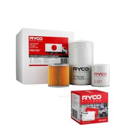 Ryco Truck Filter Service Kit RSK105 + Service Stickers