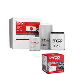 Ryco Truck Filter Service Kit RSK114 + Service Stickers