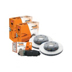 Bremtec Rear Disc Rotors + Ceramic Brake Pads