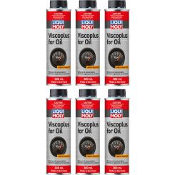 6 x Liqui Moly Viscoplus For Oil Reduce Consumption and Stabilize 300ml