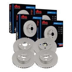 DBA Front & Rear Disc Brake Rotors