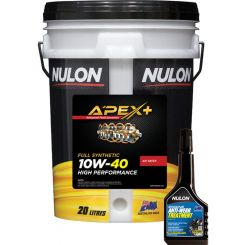 Nulon Apex+ 10W-40 Long Life Engine Oil 20L + Anti-Wear Treatment 300ml