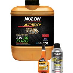 Nulon Apex+ 5W-30 Engine Oil 10L + Diesel Engine Treatment & Injector Cleaner
