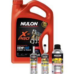 Nulon X-Pro 15W-50 Engine Oil 5L + Octane Booster, Treatment & Extreme Clean