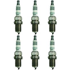 6 x Denso HP Iridium Spark Plugs IK20