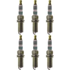 6 x Denso HP Iridium Spark Plugs IKH22