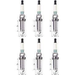 6 x Denso Iridium Spark Plugs VFXUHC22FG